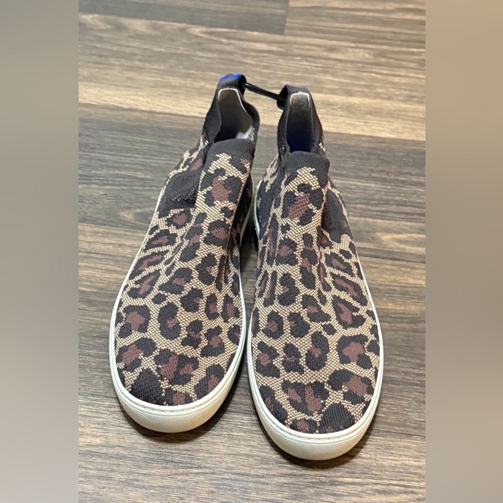 Rothy's Slip-On with Deep Blue Sole and Cream Outsole